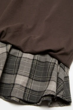 Layered t-shirt dress