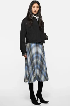 Layered twill jacket