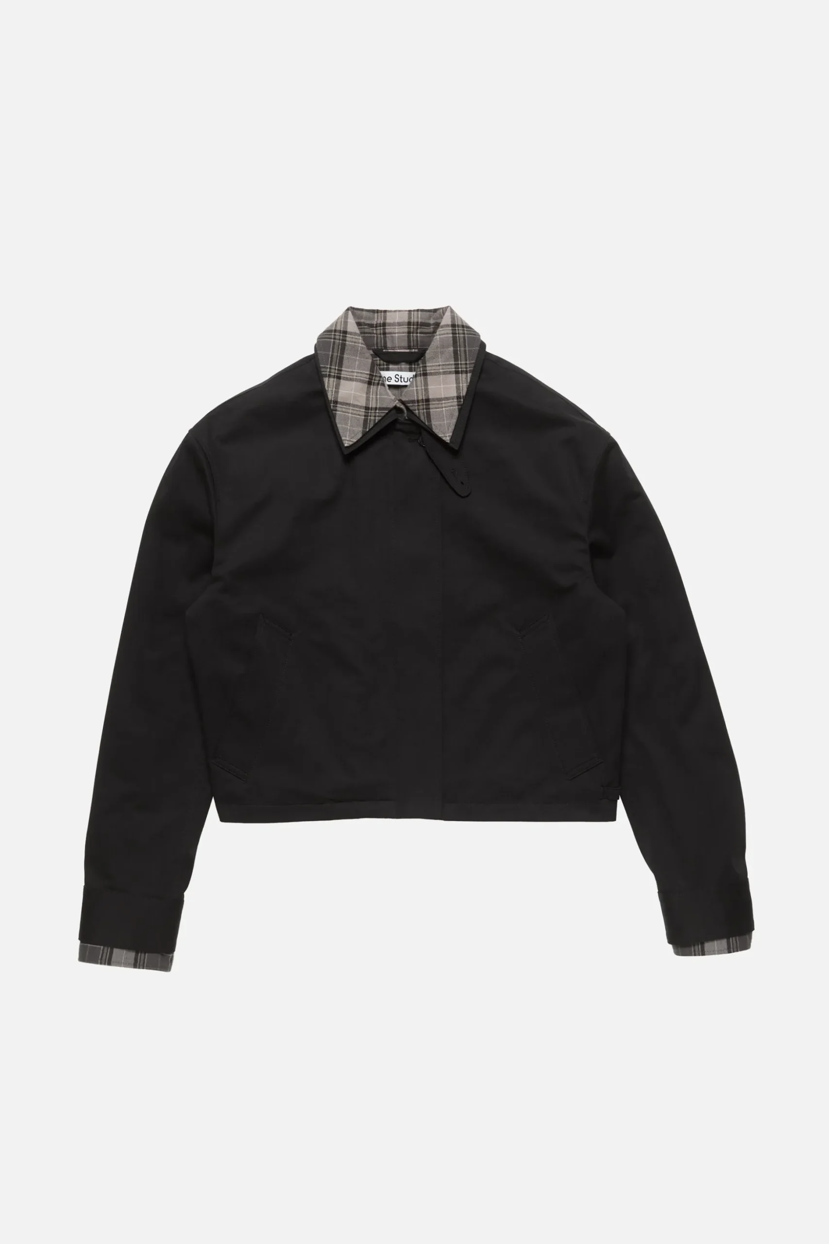 Layered twill jacket
