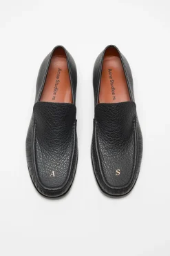 Leather loafers