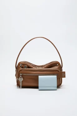 Leather trifold wallet