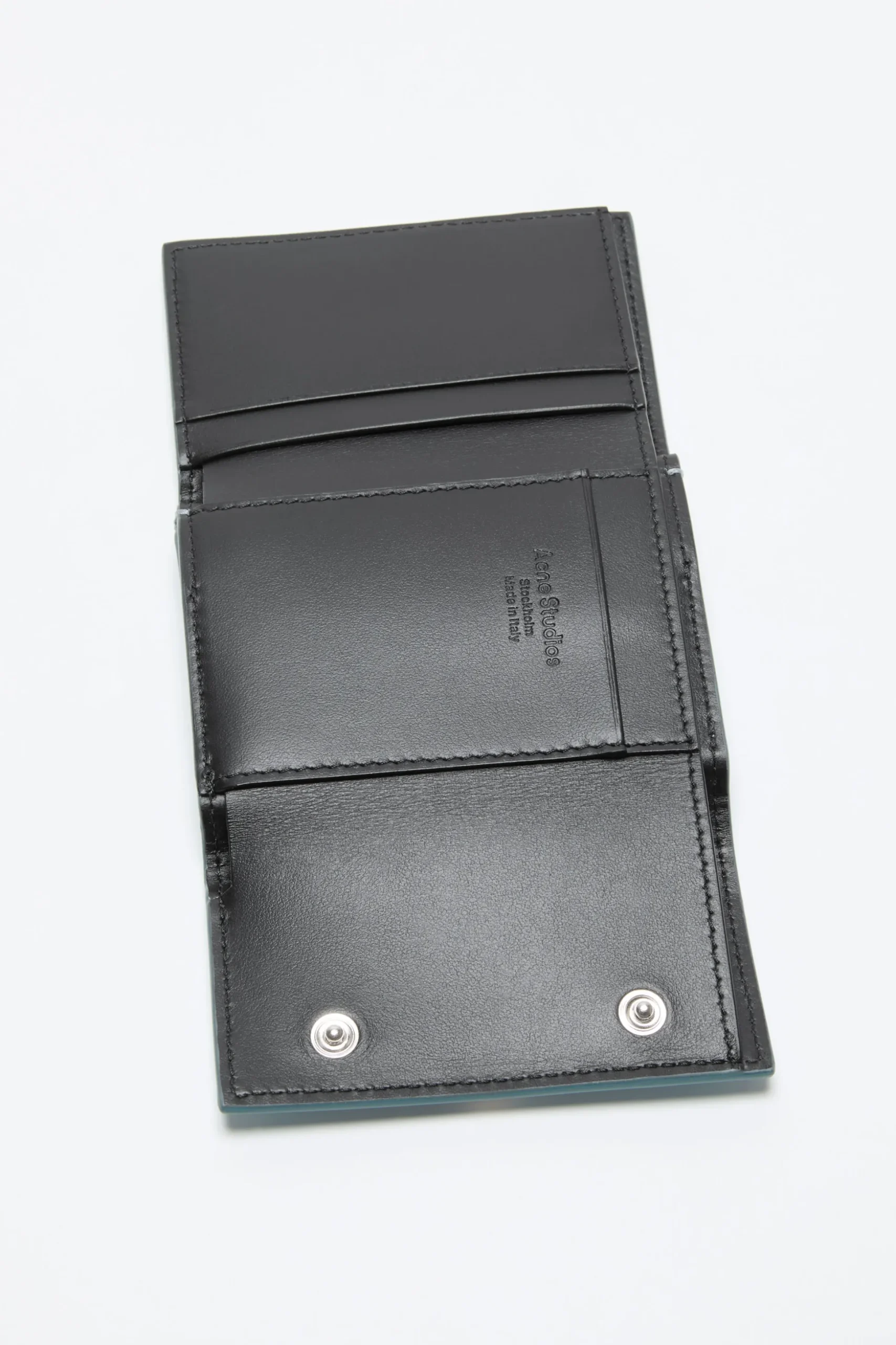 Leather trifold wallet
