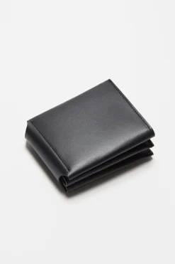 Leather trifold wallet