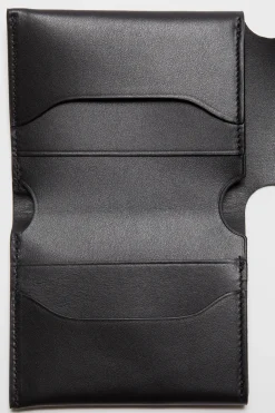 Leather trifold wallet