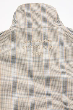 Lightweight check jacket