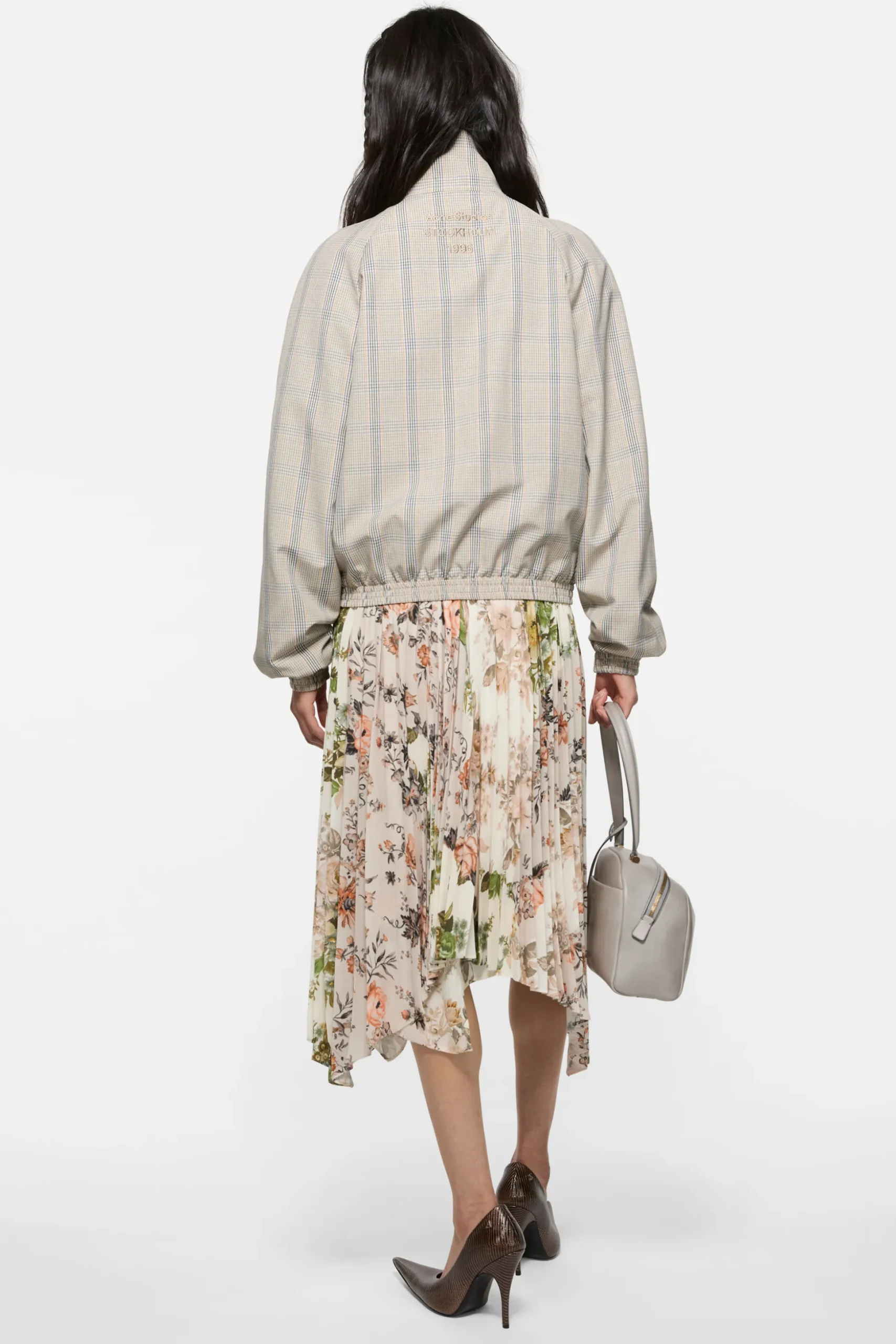 Lightweight check jacket