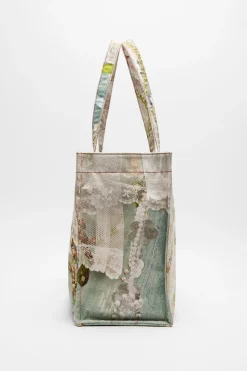 Logo Shoulder Tote Bag