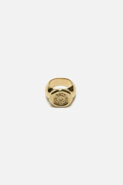 Logo stamp ring