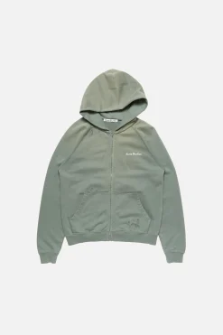 Mended fleece hoodie