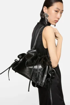 Multipocket bucket bag