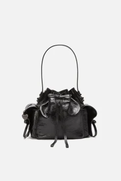 Multipocket Mini Bucket Bag