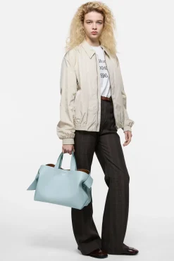 Musubi leather tote