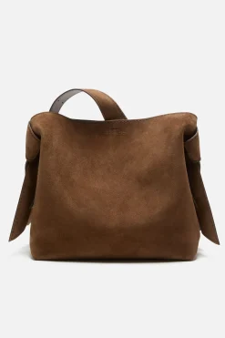 Musubi suede midi bag