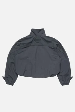 Nylon logo jacket