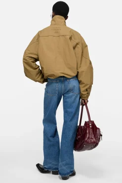 Nylon logo jacket