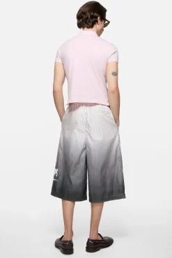 Oversized logo shorts