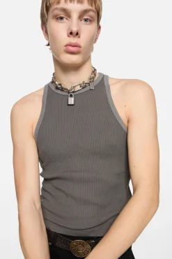 Padlock chain necklace