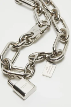Padlock chain necklace