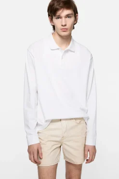 Polo shirt with white 1996 logo