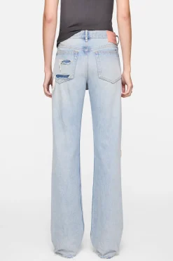 Regular fit distressed jeans - 2010F