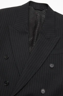 Relaxed fit suit jacket