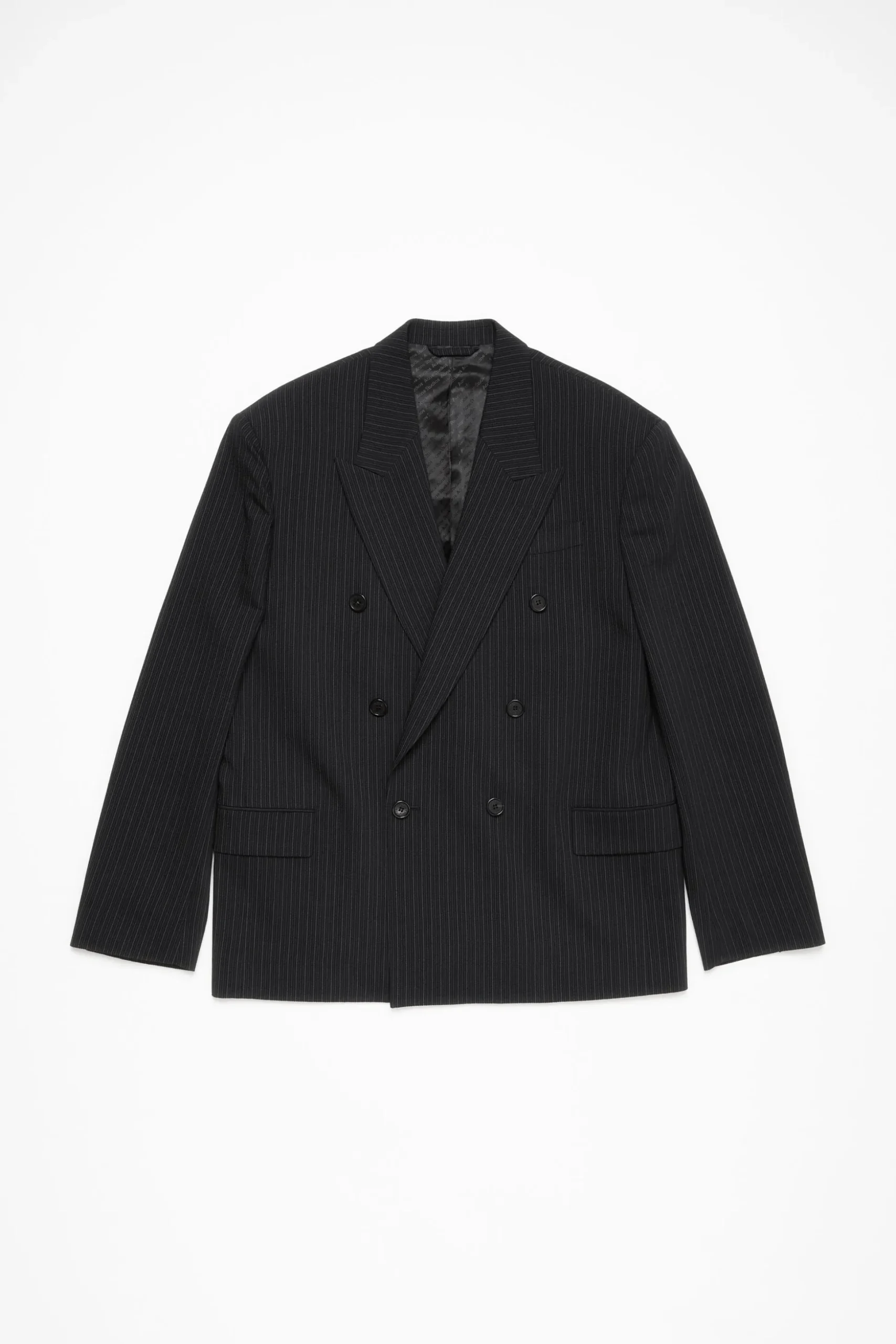 Relaxed fit suit jacket