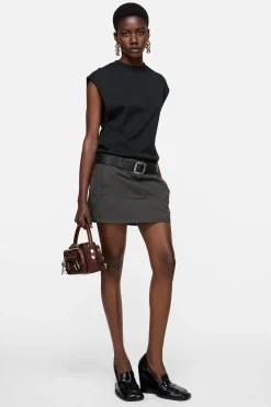 Reversible leather belt
