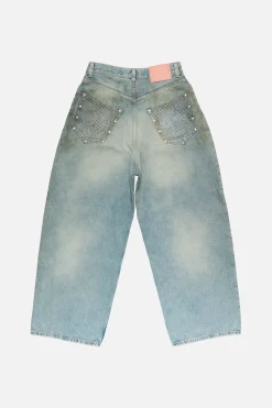 Rhinestone jeans - 2023
