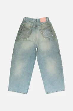 Rhinestone jeans - 2023