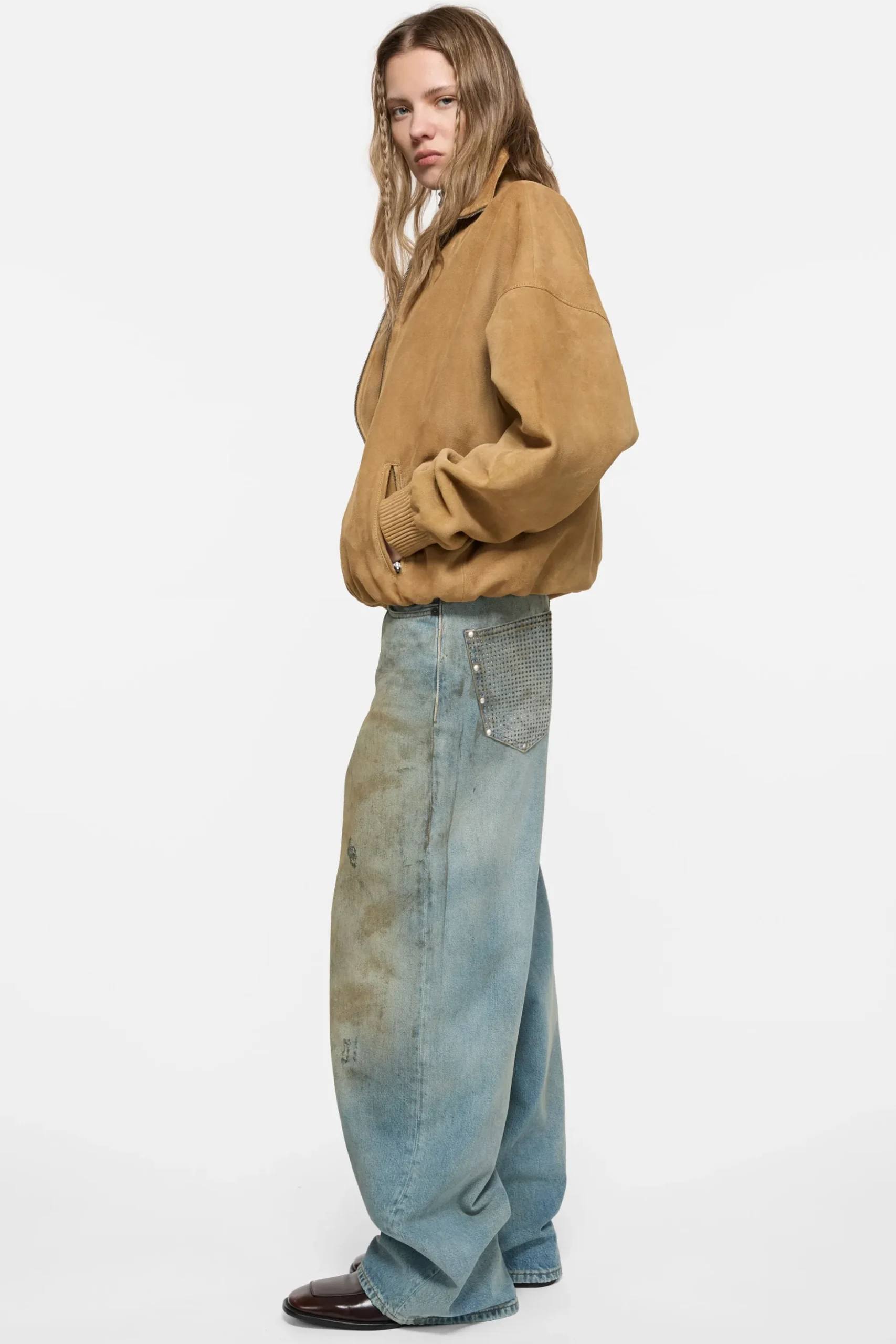 Rhinestone jeans - 2023