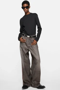 Satin label t-shirt - regular