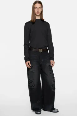 Satin label t-shirt - regular