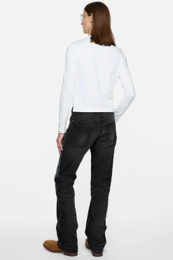 Satin label t-shirt - regular
