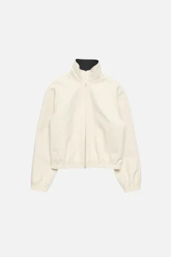Satin logo jacket