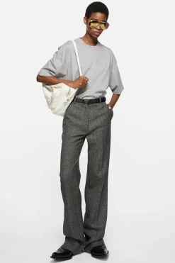 Satin logo t-shirt - relaxed
