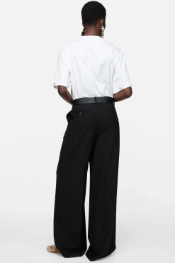 Satin logo t-shirt - relaxed