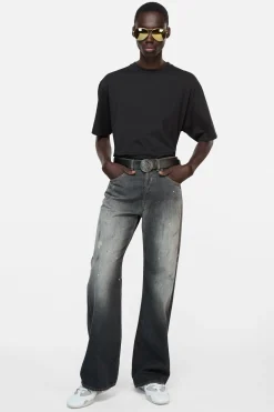 Satin logo t-shirt - relaxed