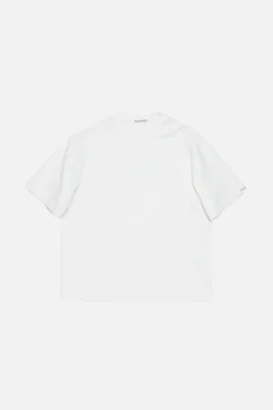 Satin logo t-shirt - relaxed