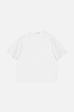 Satin logo t-shirt - relaxed
