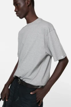 Satin logo t-shirt - relaxed