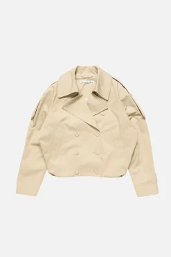 Short trench coat