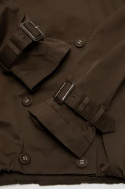 Short trench coat
