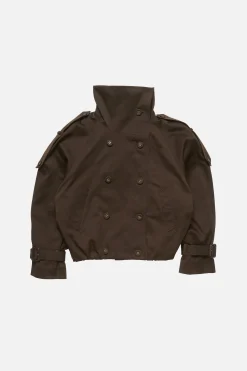 Short trench coat