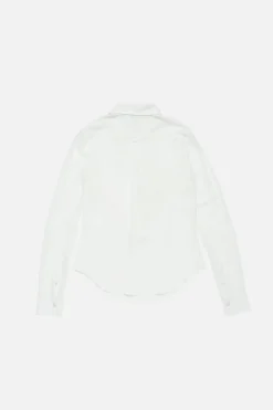 Silk cowl‑neck blouse