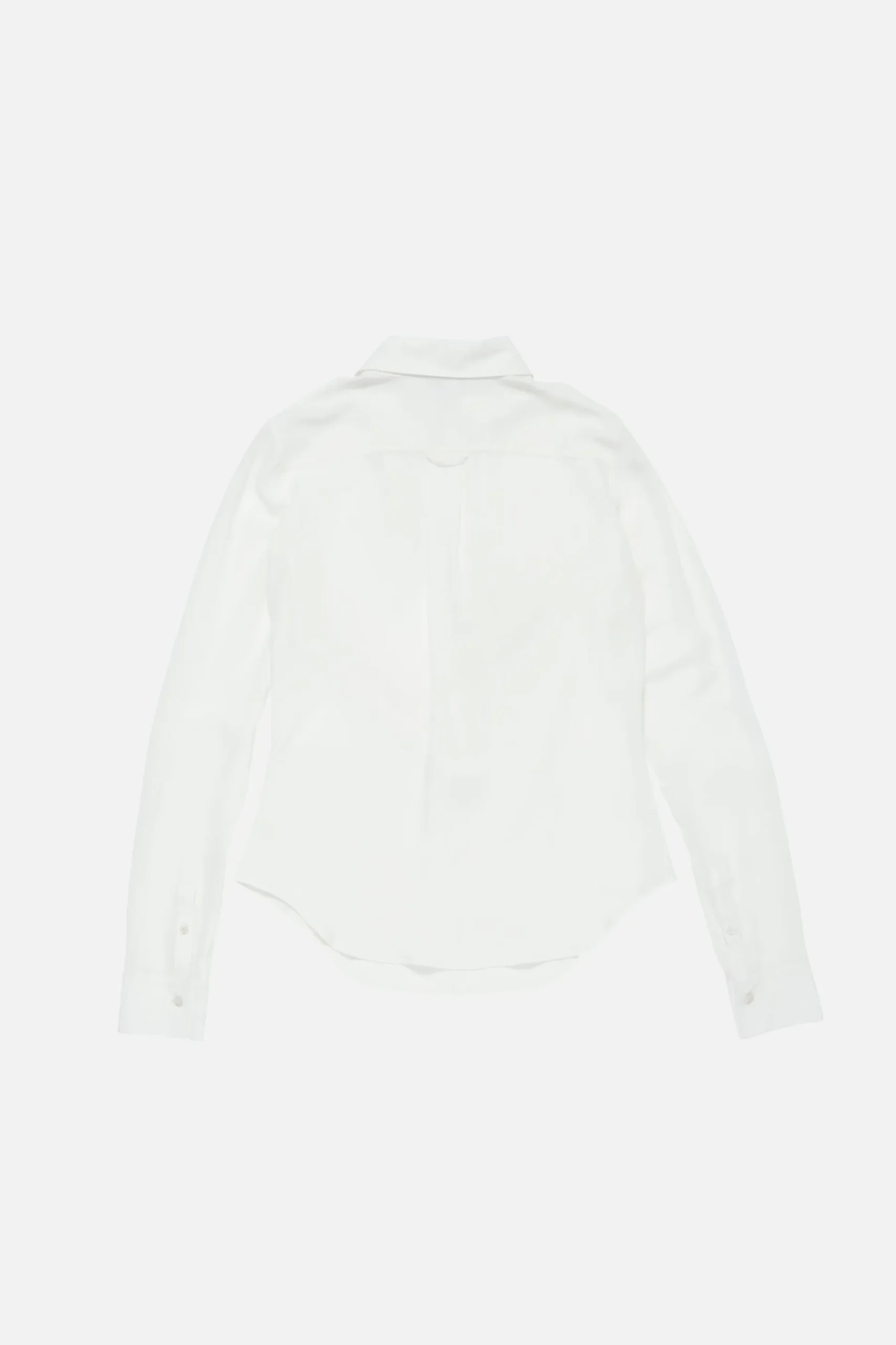 Silk cowl‑neck blouse