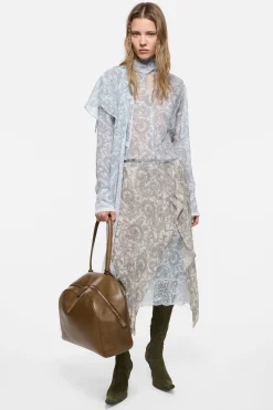 Silk paisley blouse