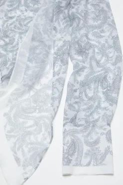Silk paisley blouse