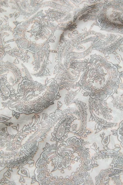 Silk paisley skirt