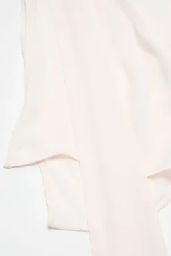 Silk sleeveless blouse