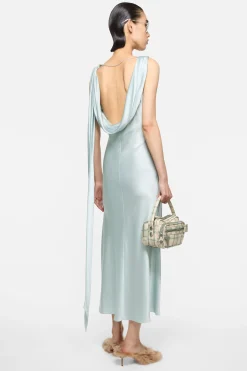 Silk tunic dress